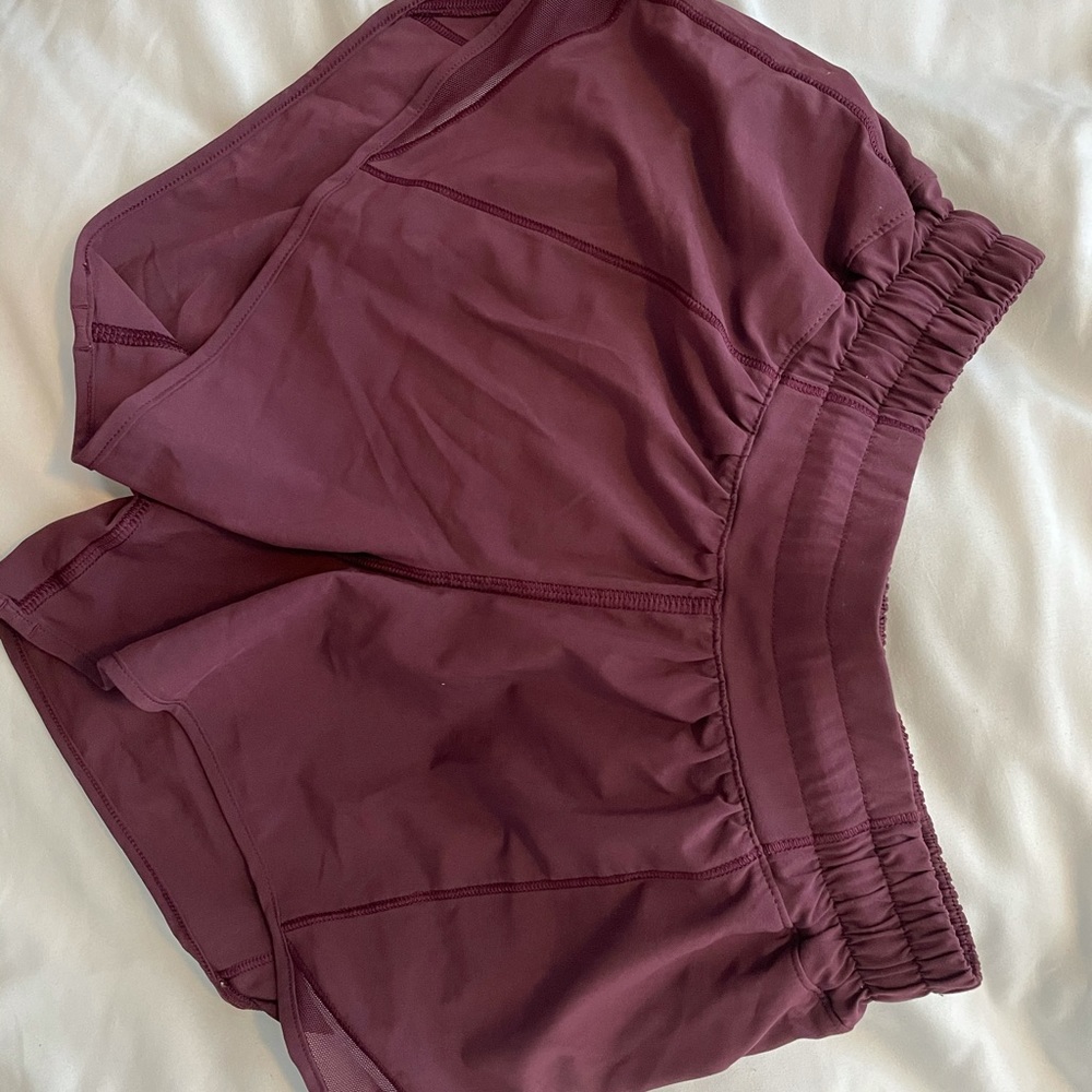 Lululemon Speed Up Short - Maroon